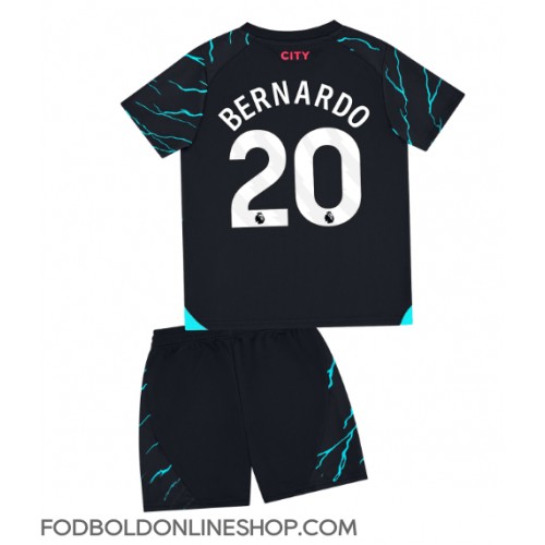 Manchester City Bernardo Silva #20 Tredje trøje Børn 2023-24 Kortærmet (+ Korte bukser)